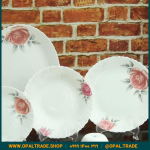 سرویس 25 پارچه داماس دینو لیام صورتی قالب پیچ کد 50131