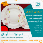 سرویس 25 پارچه آیروپال نیو سامانتا قالب کنگره کد 50130