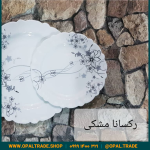 سرویس 25 پارچه آیروپال رکسانا مشکی قالب کنگره کد 50119