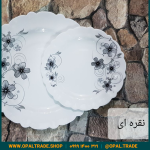 سرویس 25 پارچه آیروپال سانای نقره ای قالب کنگره کد 50124