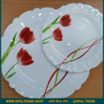 سرویس 25 پارچه آیروپال لورنزا قرمز قالب کنگره کد 50127