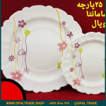 سرویس 25 پارچه آیروپال نیو سامانتا قالب کنگره کد 50130