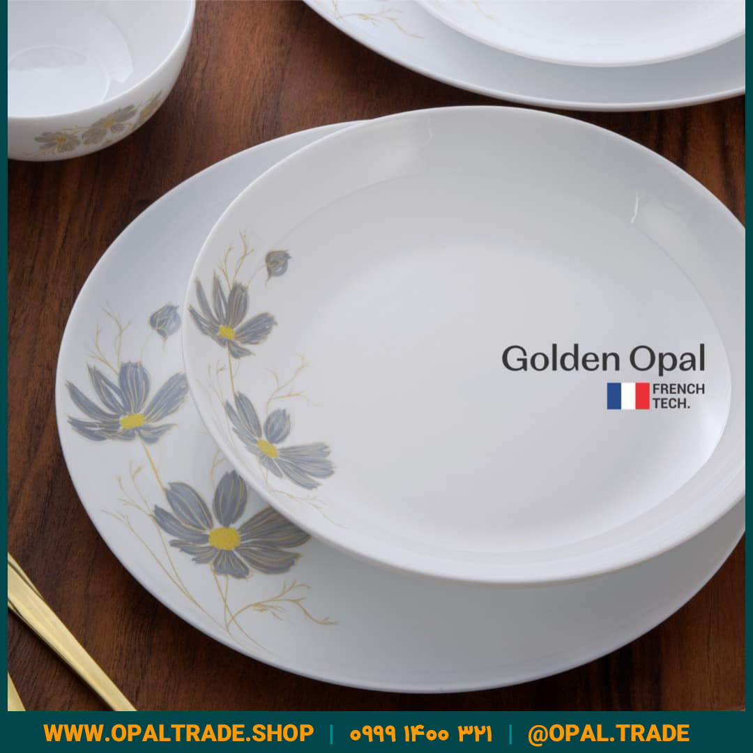 product-post-goldenopal-bigpic-60107- سرویس26 پارچه شقایق خاگستری قالب Diwali کد 60107