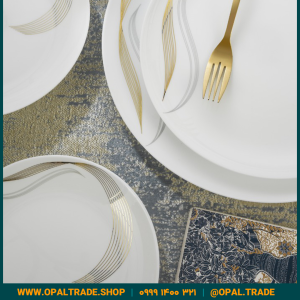 سرویس 26 پارچه شمل طلایی قالب Diwali کد 60128