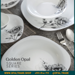 سرویس 26 پارچه ارمیا مشکی قالب Carine کد 60150