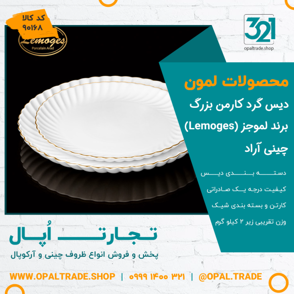 دیس گرد کارمن بزرگ کد90168