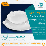 دیس گرد ورونیکا بزرگ کد90189