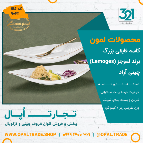 کاسه قایقی بزرگ کد902111