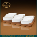 سرویس اردو خوری رویال سه خانه کد90103