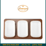 اردوخوری مستطیل سه خانه کارمن کد90104