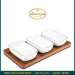 اردوخوری مستطیل سه خانه کارمن کد90104