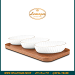 اردوخوری بیضی سه خانه کارمن کد90105