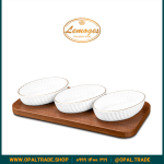 اردوخوری بیضی سه خانه کارمن کد90105