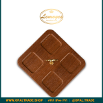 سرویس اردو خوری مربع موج چهارخانه کد90109