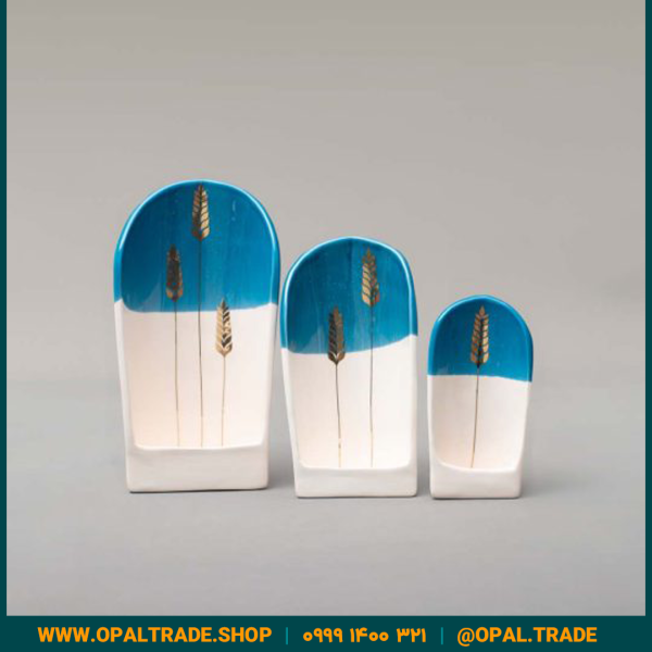 ظروف کادویی سرامیکی سرتاس (۳ تایی) کد 80104 - Image 1