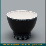ظروف کادویی سرامیکی کاسه بزرگ چار باغ کد 80119 - Image 3