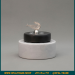 ظروف کادویی سرامیکی ظرف دربدار کوچک چار باغ کد 80120