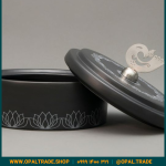 ظروف کادویی سرامیکی ظرف دربدار بزرگ چار باغ کد 80121 - Image 3