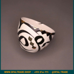 ظروف کادویی سرامیکی پیاله تایپو طلا کد 80136 - Image 4