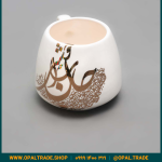 ظروف کادویی سرامیکی ماگ کوچک سفید کد 80137