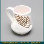 ظروف کادویی سرامیکی ماگ متوسط سفید کد 80138 - Image 4