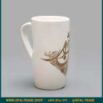 ظروف کادویی سرامیکی  ماگ بزرگ سفید کد 80139 - Image 4