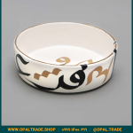 ظروف کادویی سرامیکی کاسه تخت تایپو طلا کد 80143 - Image 4