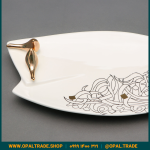 ظروف کادویی سرامیکی دیس دولبه تایپو خطی کد 80151 - Image 4