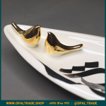 ظروف کادویی سرامیکی دیس بیضی تایپوگرافی کد 80170 - Image 3