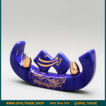 ظروف کادویی سرامیکی حرف ت نوشته طلا کد 80208 - Image 4