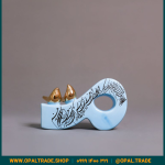 ظروف کادویی سرامیکی حرف م کد 80214 - Image 3