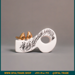 ظروف کادویی سرامیکی حرف م کد 80214