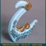 ظروف کادویی سرامیکی حرف خ کد 80221 - Image 3