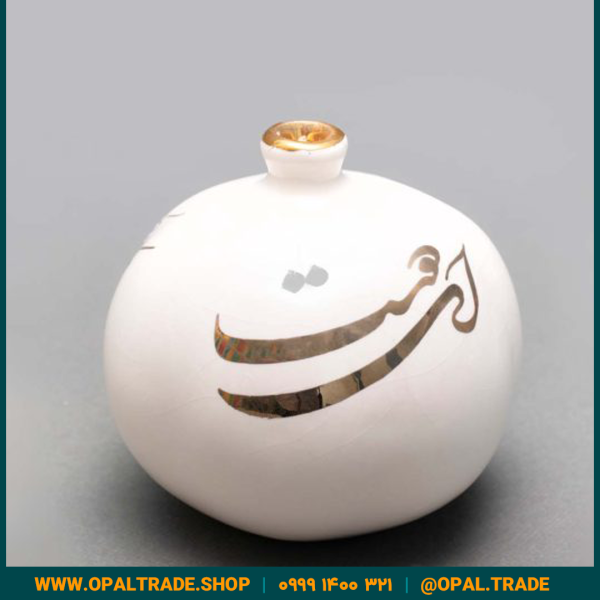 ظروف کادویی سرامیکی انار کوچک رنگی کد 80238 - Image 6