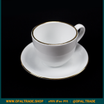 سرویس 12 پارچه 6 نفره فنجان و نعلبکی قهوه خوری مقصود کد 30102