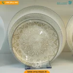 سرویس 26 پارچه صدف عسلی دیوالی کد 60159