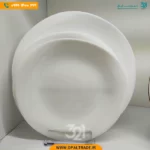 سرویس 26 پارچه ولار سفید ساده کد 60165