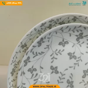 سرویس 26 پارچه گلریز خاکستری قالب Diwali کد 60102