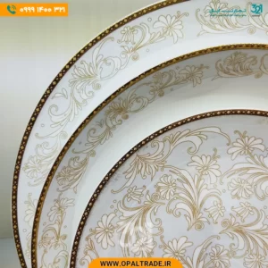 سرویس 26 پارچه نهال طوسی دیوالی کد 60174