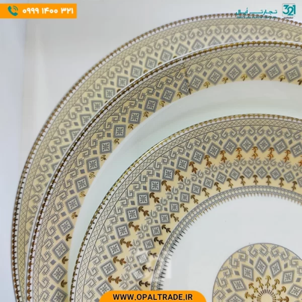 سرویس 26 پارچه پرشیا طلایی دیوالی کد 60179