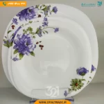 سرویس 26 پارچه نسترن بنفش کارین کد 60186