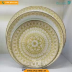 سرویس 26 پارچه ملیسا عسلی دیوالی کد 60192