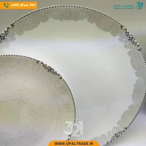 سرویس 26 پارچه فرشته طوسی دیوالی کد 60194