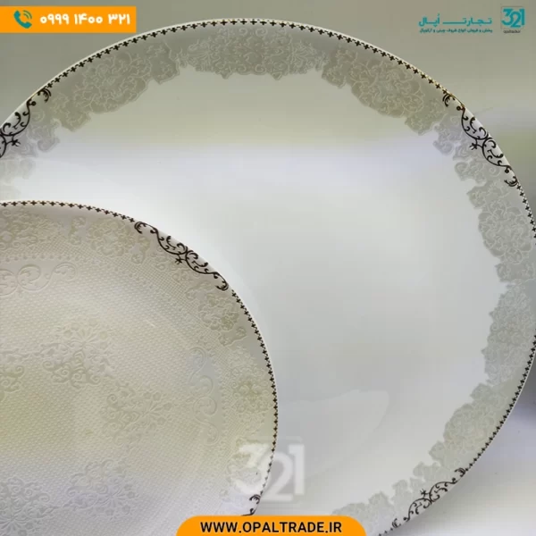 سرویس 26 پارچه فرشته طوسی دیوالی کد 60194