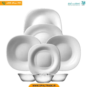خرید اینترنتی سرویس آرکوپال سفید مربع با طراحی شیک، کیفیت بالا و قیمت مناسب از فروشگاه تجارت اپال. ضمانت اصالت کالا و ارسال سریع به سراسر ایران.