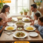 سرویس 26 پارچه طلادار مقصود سفید لب طلا قالب کنگره کد 50163