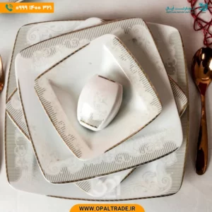 سرویس 30 پارچه شش نفره چینی توس کد 40146