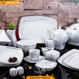 سرویس 30 پارچه شش نفره چینی توس کد 40152