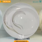 سرویس 25 پارچه گرد شمل طلایی کد 40104