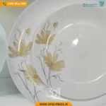 سرویس 25 پارچه گرد شمل طلایی کد 40104